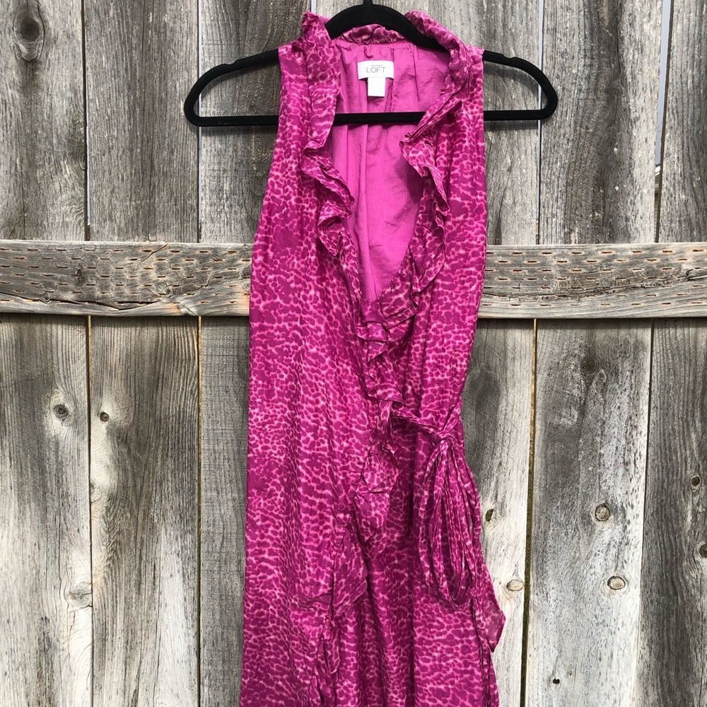 Loft size 4 wrap dress